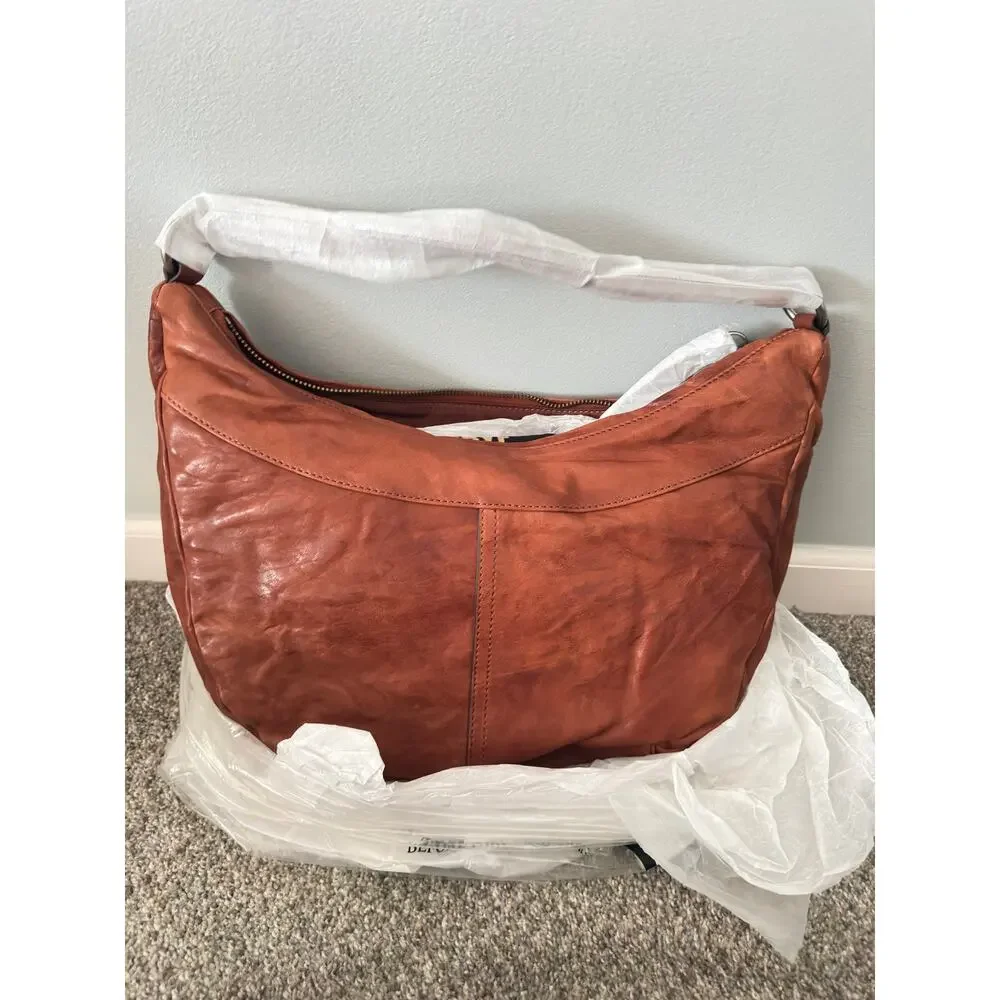 FRYE Veronica Zip Hobo bag - cognac NWT